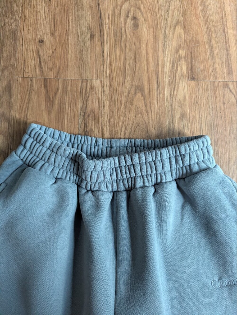 Comfrt Women's Blue Gray Fleece Jogger Sweatpants Sz S - Picture 4 of 6